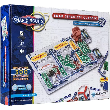 Kit Électronique Snap Circuits SC-300 | 300+ Projets STEM enfants